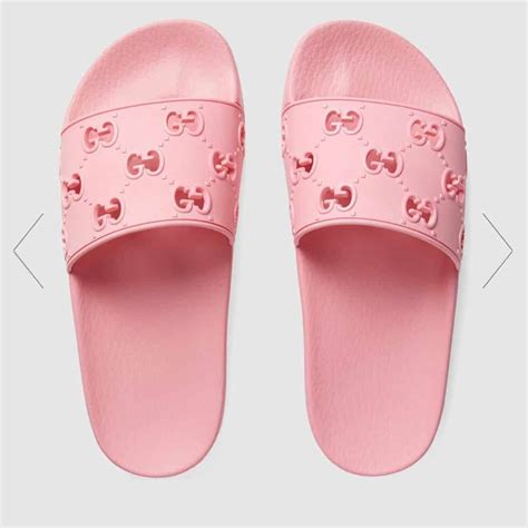 pink gucci slides saks|Gucci flip flops clearance.